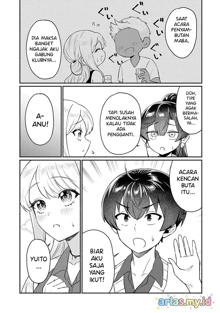 Douyara Ore wa Imadoki Gal na Toshiue Osananajimi kara Gekiomo Kanjou wo Mukerareteiru Rashii chapter 13 halaman 10