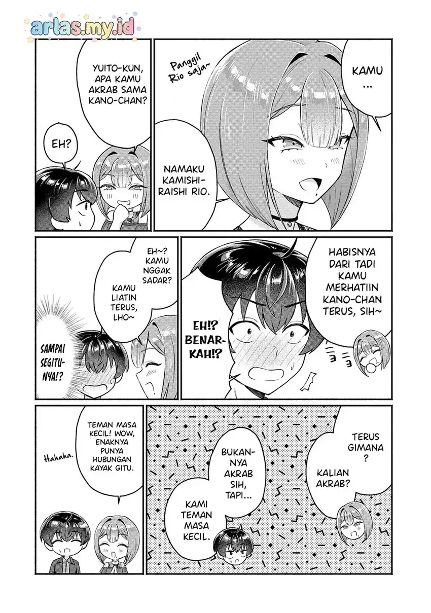 Douyara Ore wa Imadoki Gal na Toshiue Osananajimi kara Gekiomo Kanjou wo Mukerareteiru Rashii chapter 13 halaman 13