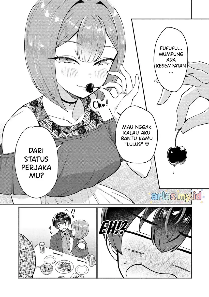 Douyara Ore wa Imadoki Gal na Toshiue Osananajimi kara Gekiomo Kanjou wo Mukerareteiru Rashii chapter 13 halaman 15