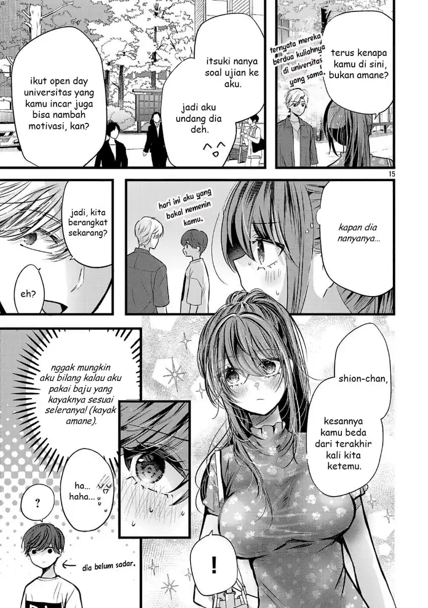 Kimi ni Koisuru Sanshimai chapter 19 halaman 16