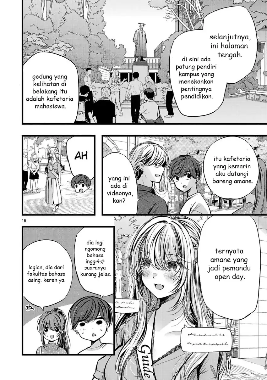 Kimi ni Koisuru Sanshimai chapter 19 halaman 17
