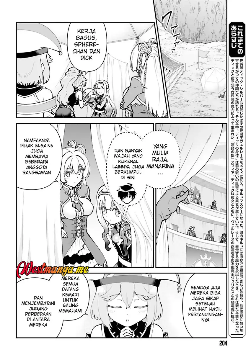 Maou Toubatsu Shita Ato, Medachitakunai node Guild Master ni Natta chapter 71 halaman 4