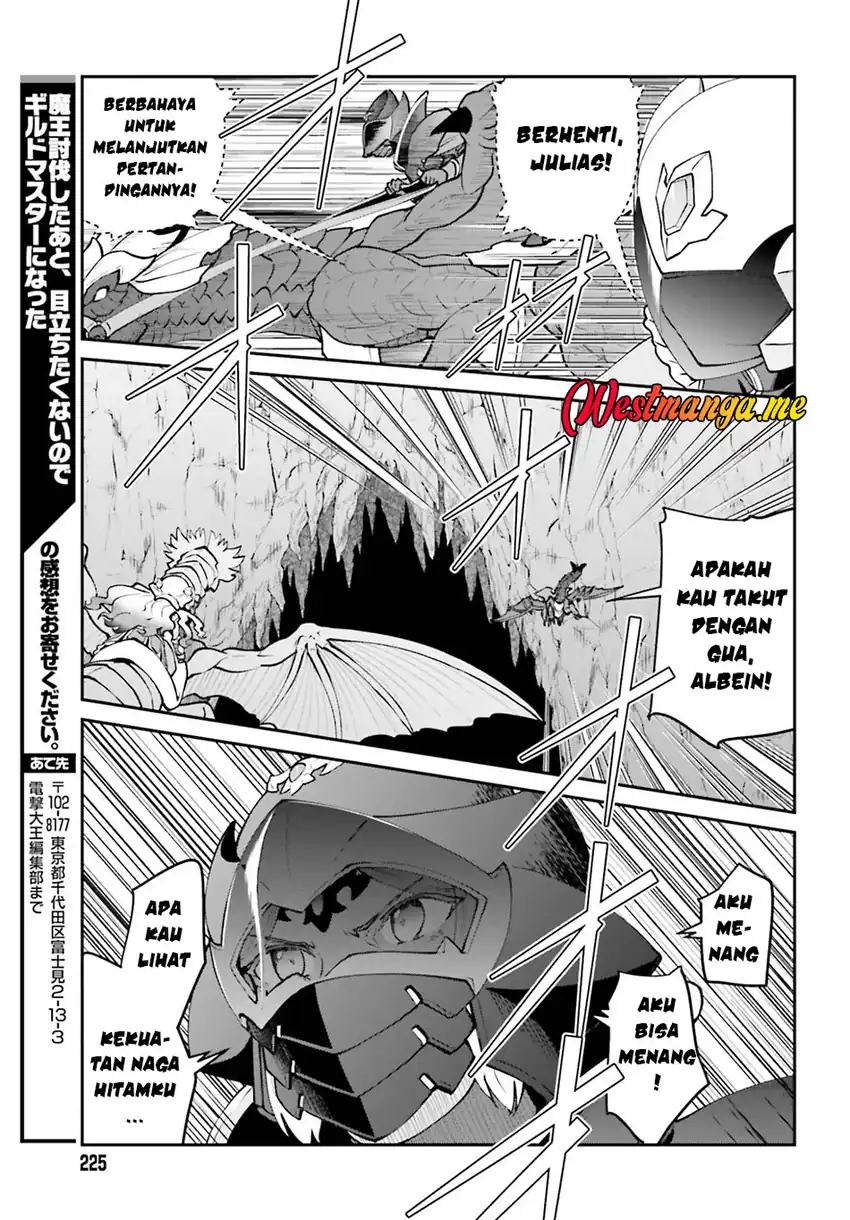 Maou Toubatsu Shita Ato, Medachitakunai node Guild Master ni Natta chapter 71 halaman 25