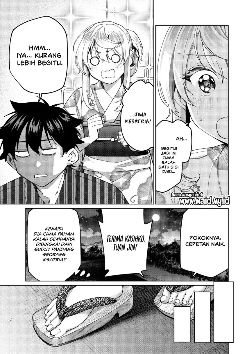 Tanbo de Hirotta Onna Kishi, Inaka de Ore no Yome da to Omowareteiru chapter 38 halaman 9