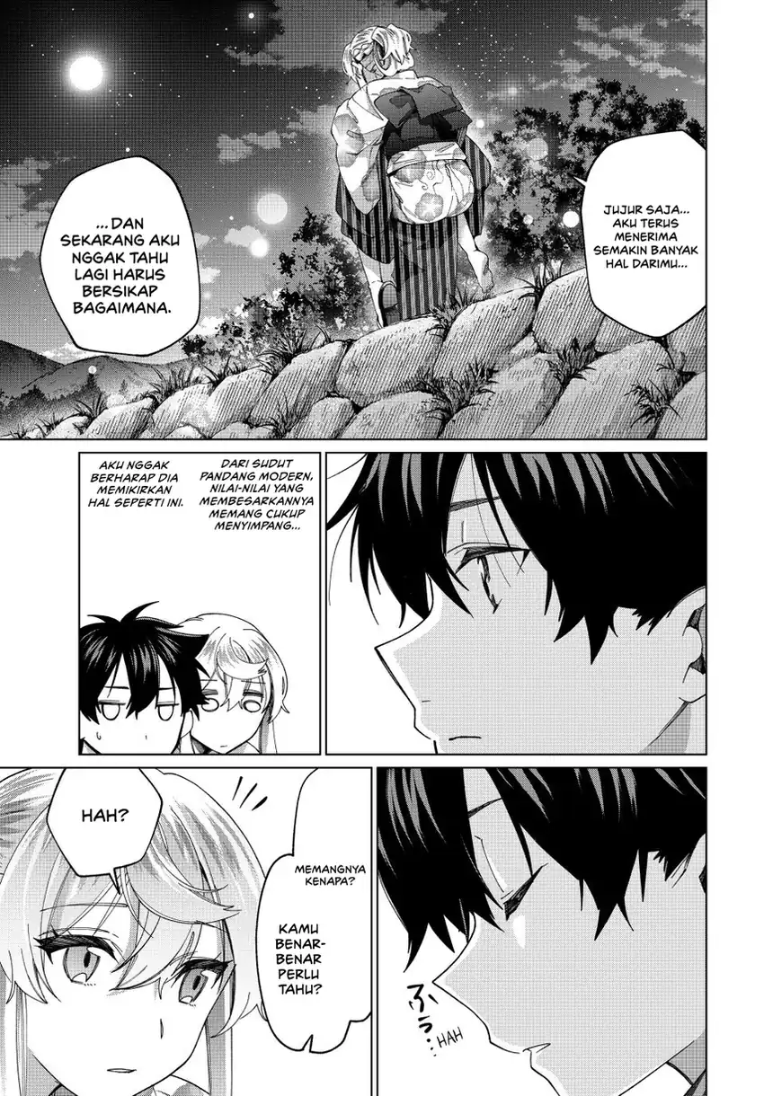 Tanbo de Hirotta Onna Kishi, Inaka de Ore no Yome da to Omowareteiru chapter 38 halaman 17