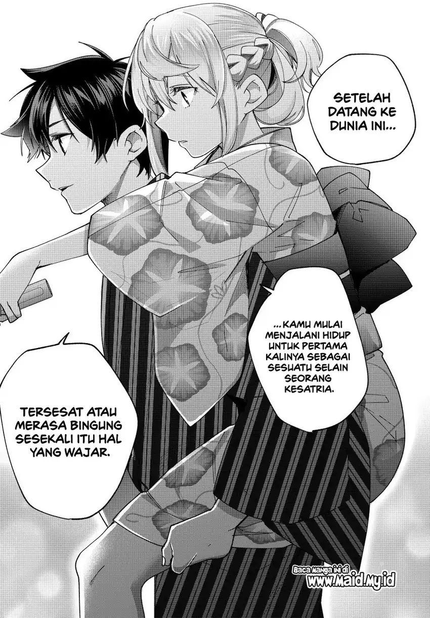 Tanbo de Hirotta Onna Kishi, Inaka de Ore no Yome da to Omowareteiru chapter 38 halaman 18