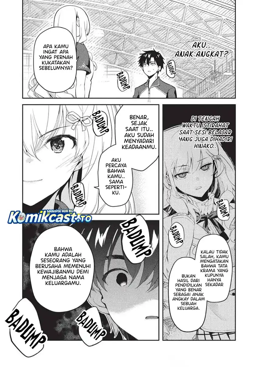 Saijo no Osewa ~Takane no Hana Darakena Meimon Kou de, Gakuin Ichi no Ojou-sama (Seikatsu Noryoku Kaimu) o Kagenagara Osewa suru Koto ni Narimashita~ chapter 35 halaman 10