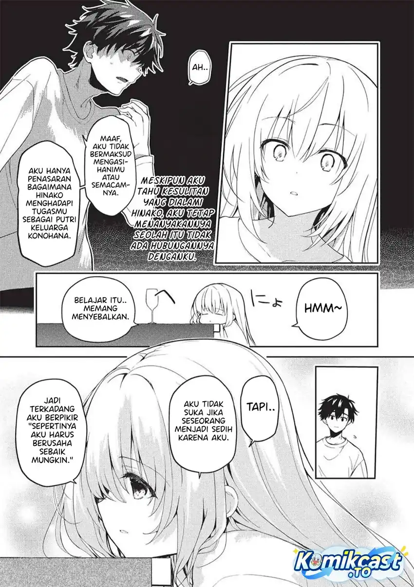 Saijo no Osewa ~Takane no Hana Darakena Meimon Kou de, Gakuin Ichi no Ojou-sama (Seikatsu Noryoku Kaimu) o Kagenagara Osewa suru Koto ni Narimashita~ chapter 35 halaman 18