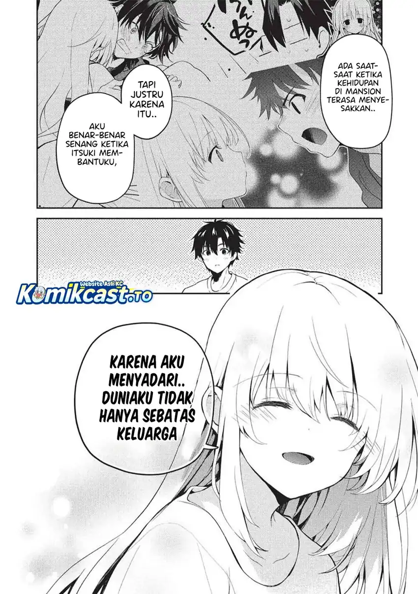 Saijo no Osewa ~Takane no Hana Darakena Meimon Kou de, Gakuin Ichi no Ojou-sama (Seikatsu Noryoku Kaimu) o Kagenagara Osewa suru Koto ni Narimashita~ chapter 35 halaman 19