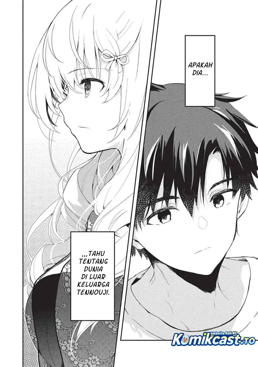 Saijo no Osewa ~Takane no Hana Darakena Meimon Kou de, Gakuin Ichi no Ojou-sama (Seikatsu Noryoku Kaimu) o Kagenagara Osewa suru Koto ni Narimashita~ chapter 35 halaman 21