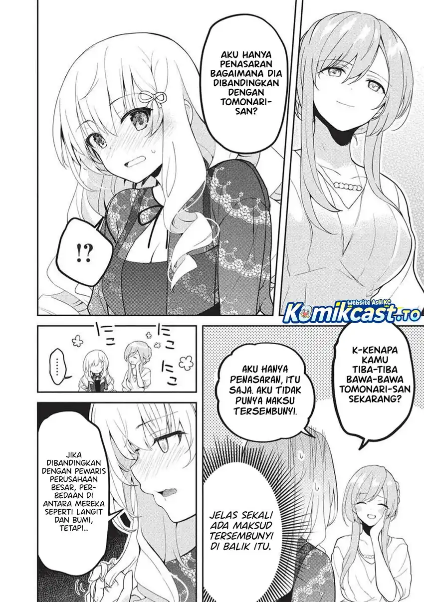 Saijo no Osewa ~Takane no Hana Darakena Meimon Kou de, Gakuin Ichi no Ojou-sama (Seikatsu Noryoku Kaimu) o Kagenagara Osewa suru Koto ni Narimashita~ chapter 35 halaman 25