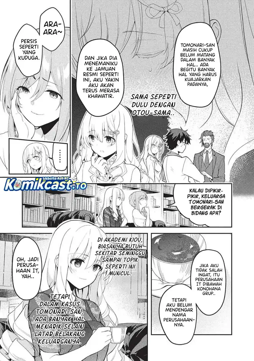Saijo no Osewa ~Takane no Hana Darakena Meimon Kou de, Gakuin Ichi no Ojou-sama (Seikatsu Noryoku Kaimu) o Kagenagara Osewa suru Koto ni Narimashita~ chapter 35 halaman 26