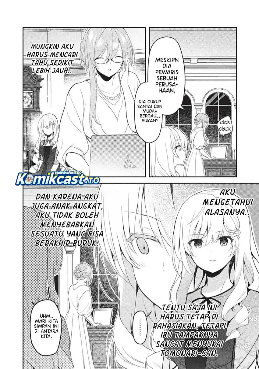 Saijo no Osewa ~Takane no Hana Darakena Meimon Kou de, Gakuin Ichi no Ojou-sama (Seikatsu Noryoku Kaimu) o Kagenagara Osewa suru Koto ni Narimashita~ chapter 35 halaman 27