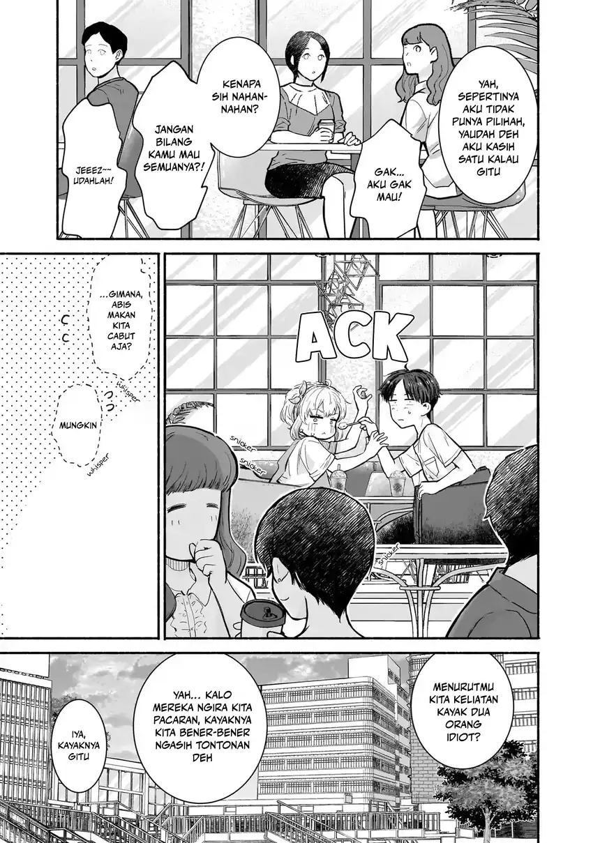 Nee, Mou Isso Tsukiacchau? Osananajimi no Bishoujo ni Tanomarete, Camo Kareshi Hajimemashita chapter 19 halaman 4