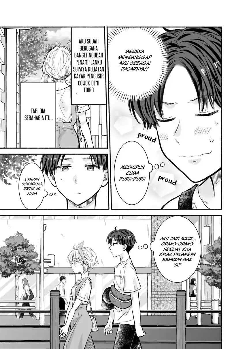Nee, Mou Isso Tsukiacchau? Osananajimi no Bishoujo ni Tanomarete, Camo Kareshi Hajimemashita chapter 19 halaman 6