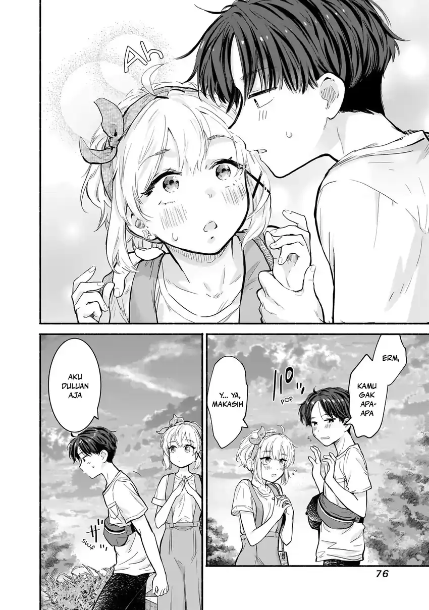 Nee, Mou Isso Tsukiacchau? Osananajimi no Bishoujo ni Tanomarete, Camo Kareshi Hajimemashita chapter 19 halaman 9