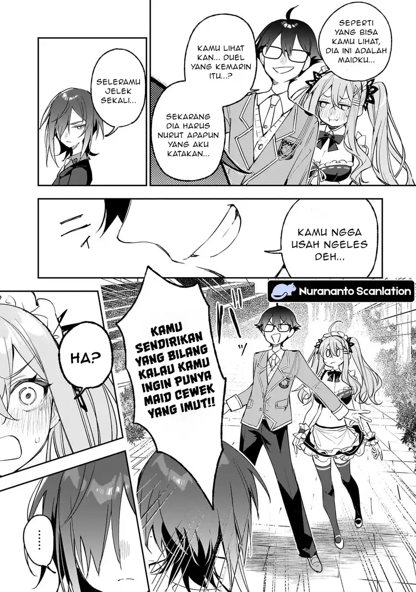 Ore wa Gakuen Zunou Battle no Ensyutsuka! chapter 3.2 halaman 7
