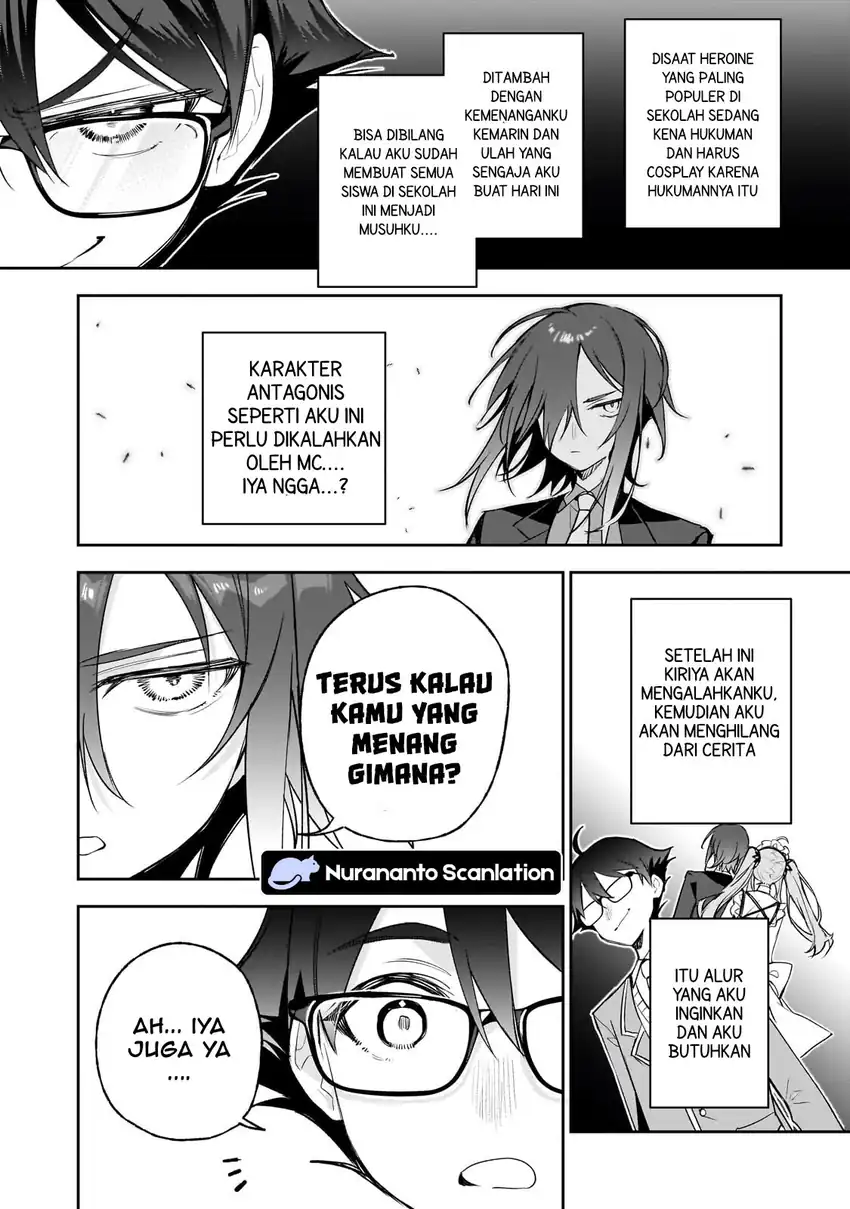 Ore wa Gakuen Zunou Battle no Ensyutsuka! chapter 3.2 halaman 11