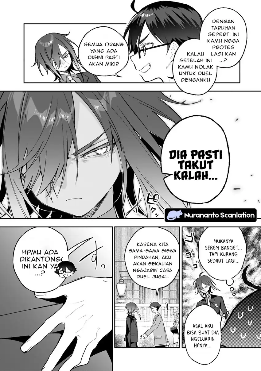 Ore wa Gakuen Zunou Battle no Ensyutsuka! chapter 3.2 halaman 13