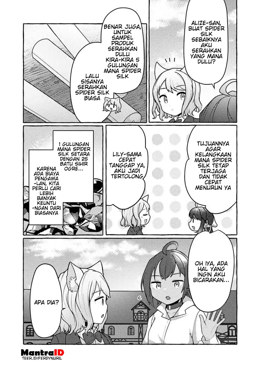Watashi, Kumo na Monster wo Tame Shitanode, Spider Silk de Saiho wo Ganbarimasu! chapter 7 halaman 23