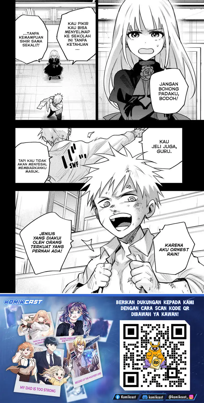 A Court Magician, Who Was Focused On Supportive Magic Because His Allies Were Too Weak, Aims To Become The Strongest After Being Banished chapter 194 halaman 19