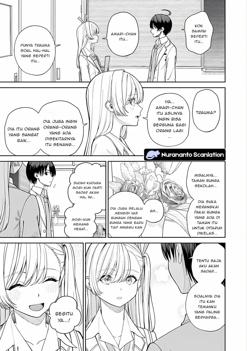 Kanojo ni shitai Joshi Ichii, no Tonari de Mitsuketa Amari-chan chapter 9 halaman 6