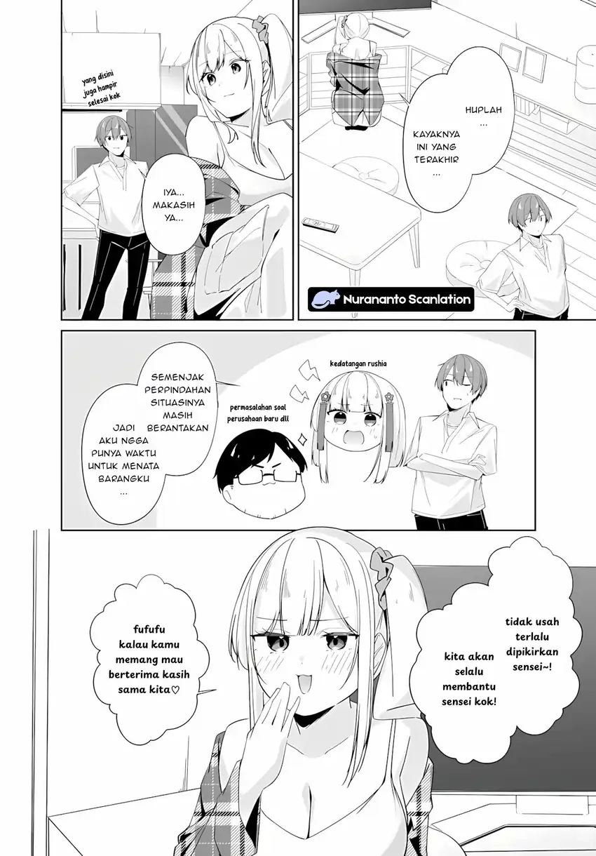 Madogiwa henshuu to baka ni sareta ore ga, futago JK to doukyo suru koto ni natta chapter 11 halaman 4