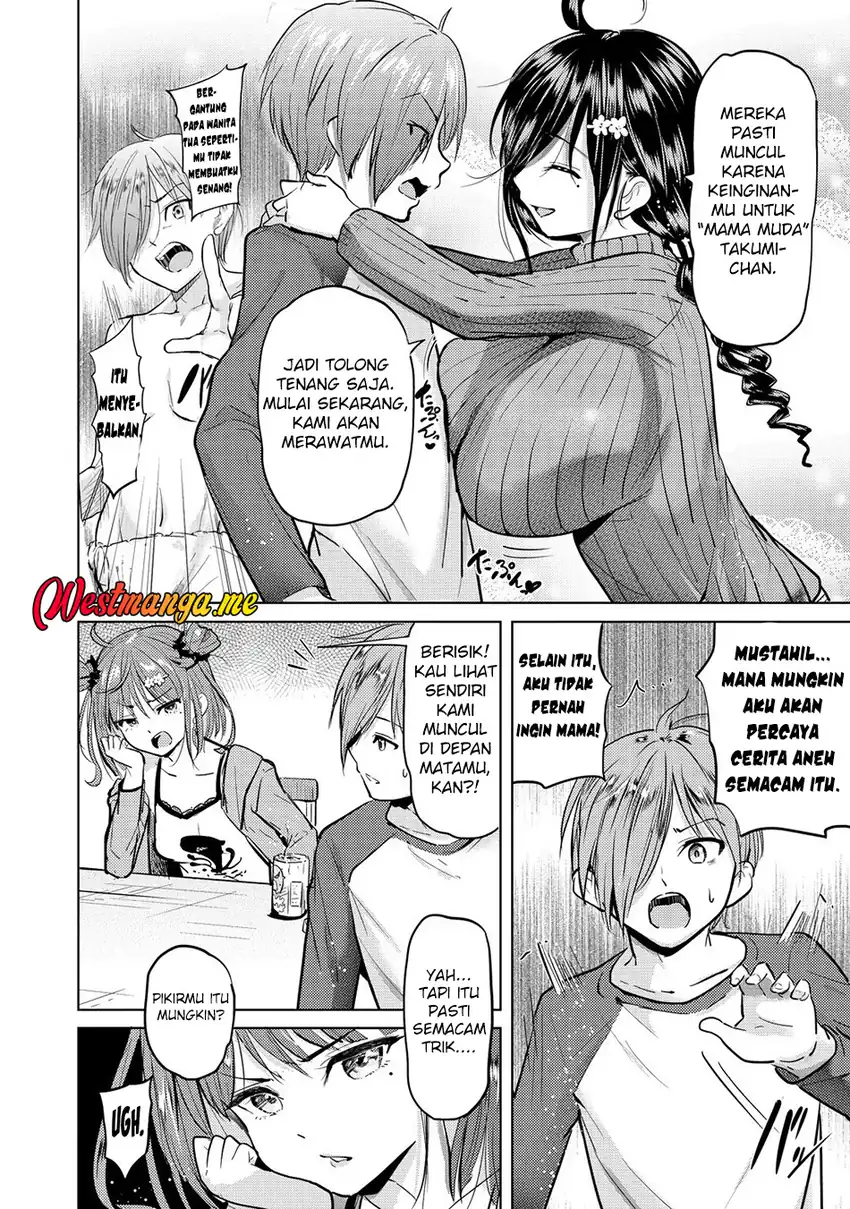 Yonin no Mama no Sei de Ore no Rabukome ga Mama Naranai chapter 2 halaman 8