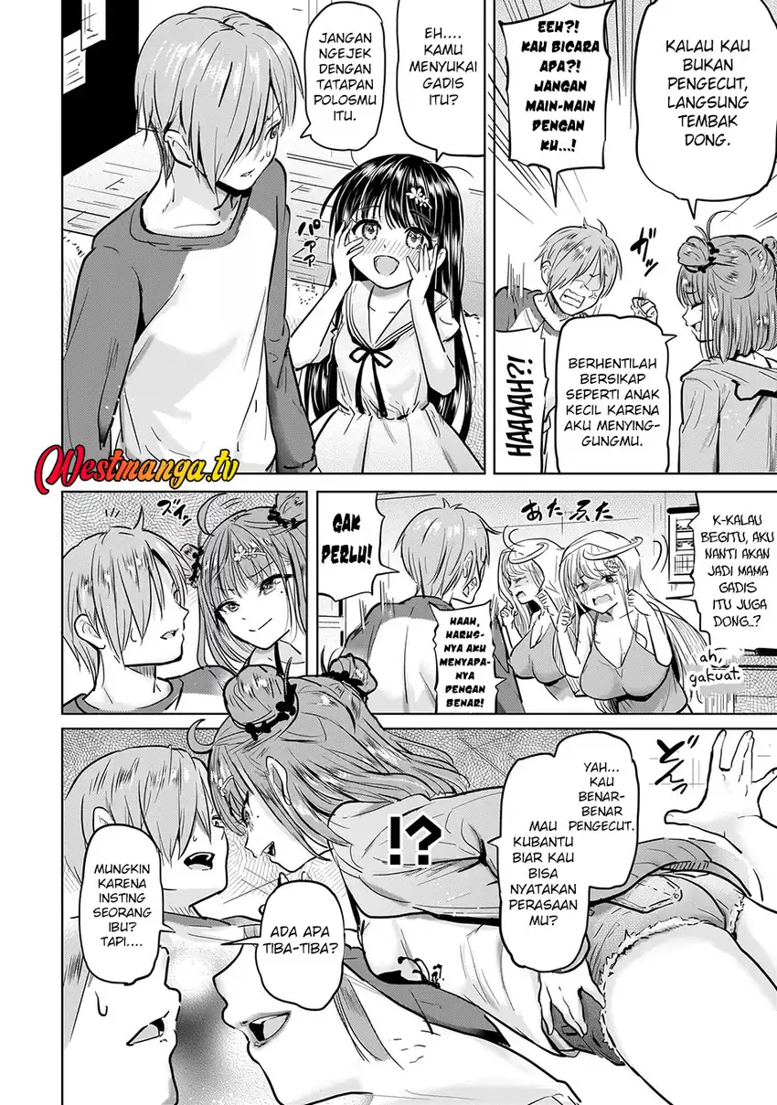 Yonin no Mama no Sei de Ore no Rabukome ga Mama Naranai chapter 3 halaman 13