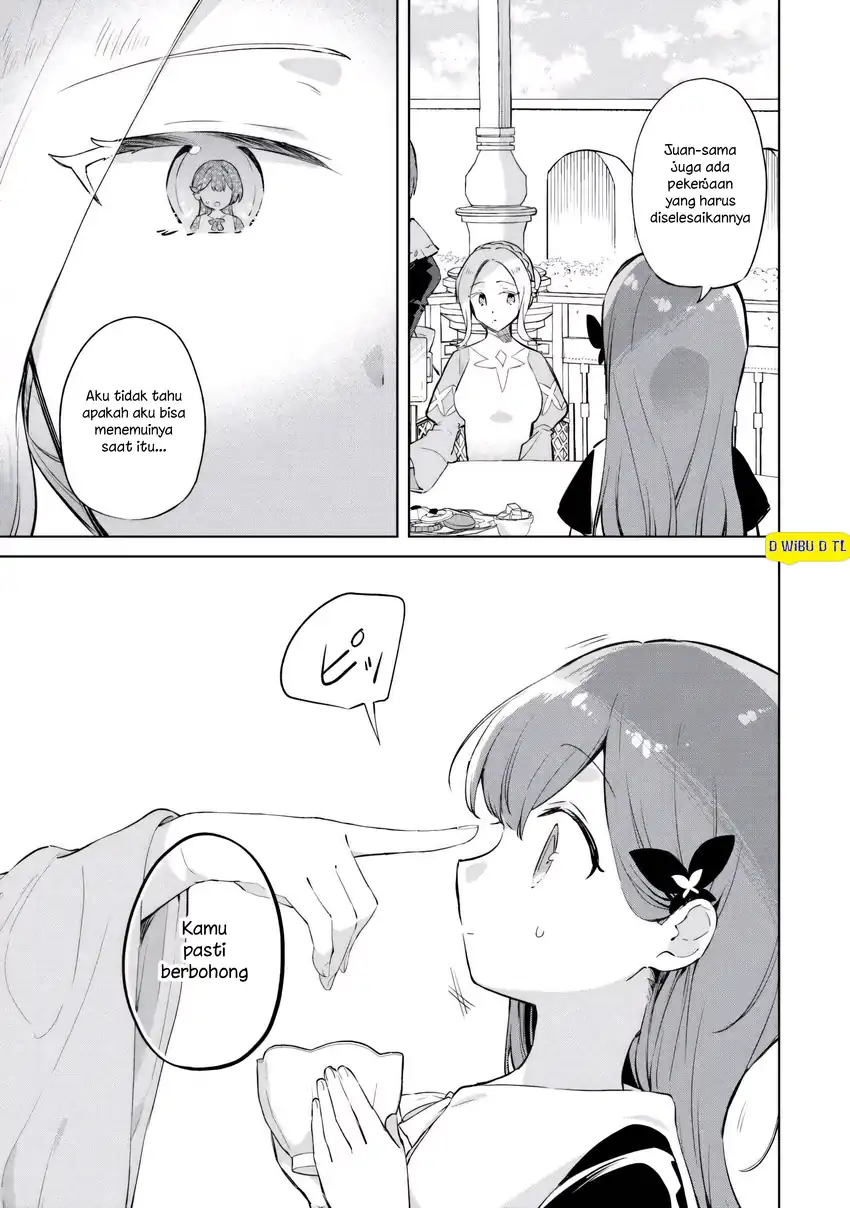 Kodomo Atsukai Shinaide Kudasai!: Youjoka Shichatta Kanpeki Shukujo wa, Kishi Danchou ni Amayakasareru chapter 6 halaman 15
