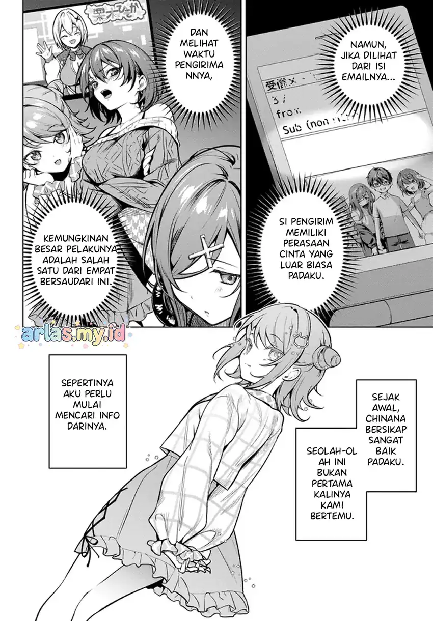 Tier 1 Shimai: Yuumei Yonshimai wa Boku nashi de wa Ikirarenai chapter 2.1 halaman 17