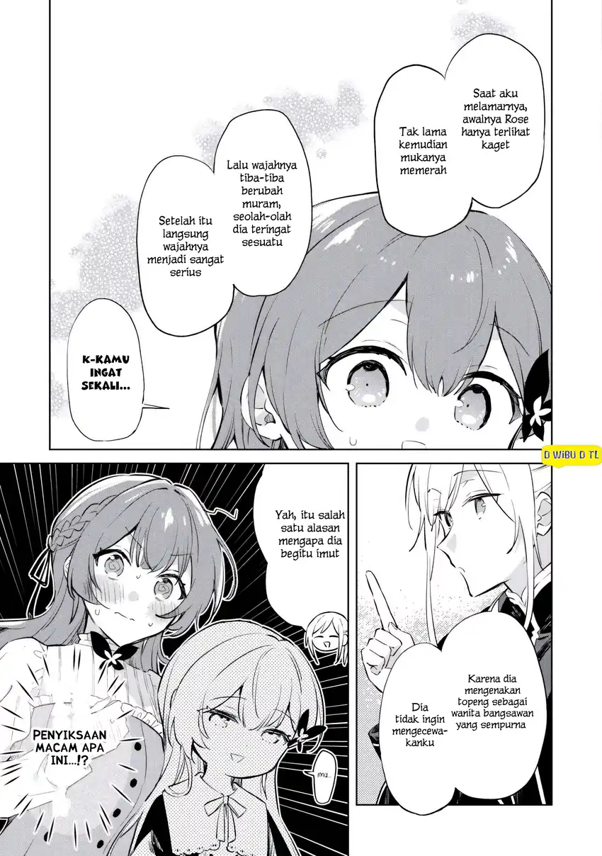 Kodomo Atsukai Shinaide Kudasai!: Youjoka Shichatta Kanpeki Shukujo wa, Kishi Danchou ni Amayakasareru chapter 7 halaman 9