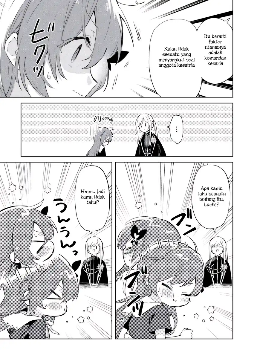 Kodomo Atsukai Shinaide Kudasai!: Youjoka Shichatta Kanpeki Shukujo wa, Kishi Danchou ni Amayakasareru chapter 7 halaman 11