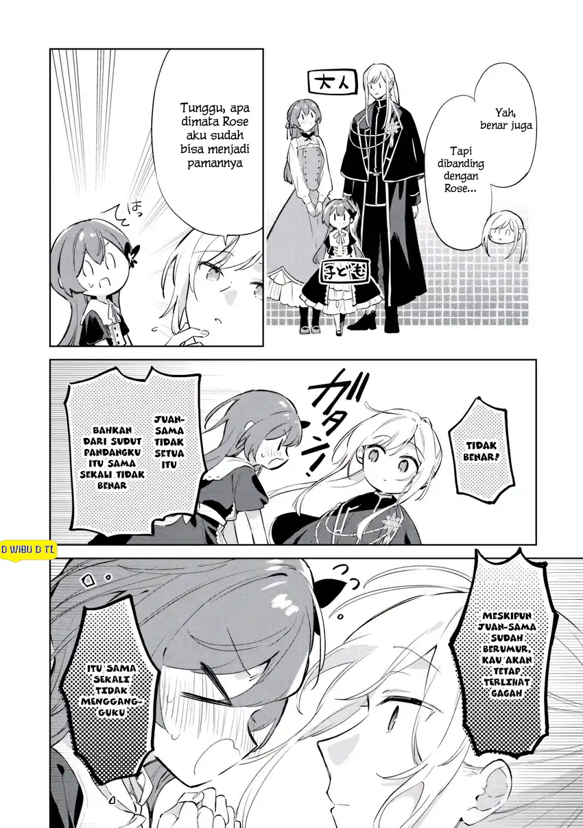 Kodomo Atsukai Shinaide Kudasai!: Youjoka Shichatta Kanpeki Shukujo wa, Kishi Danchou ni Amayakasareru chapter 7 halaman 16