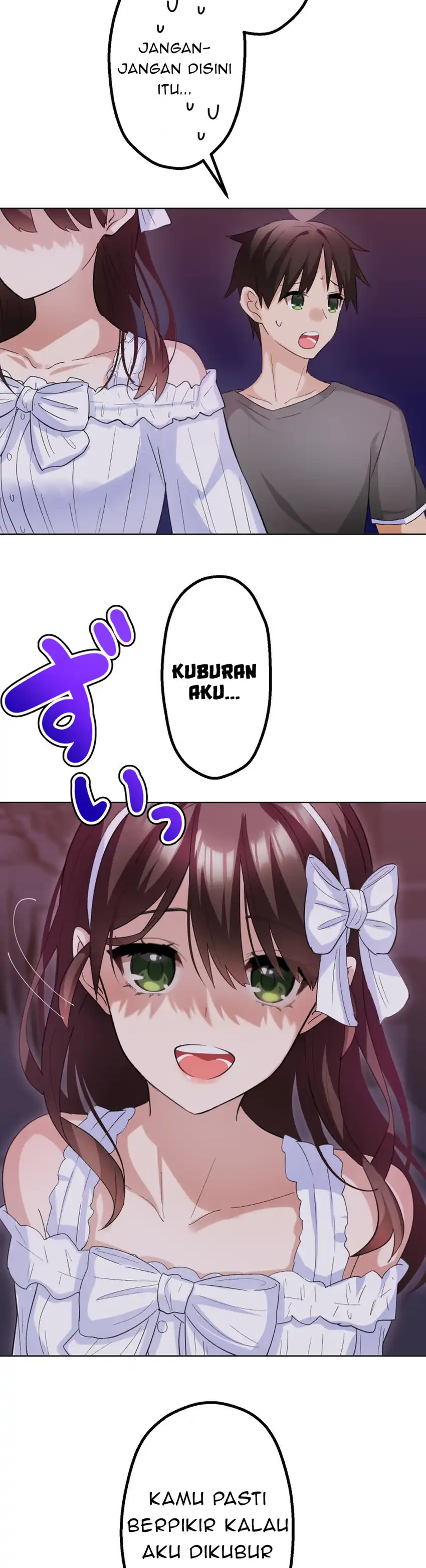 Mendokusai yūrei desu ga, watashi to koi shite kuremasu ka? chapter 13 halaman 6