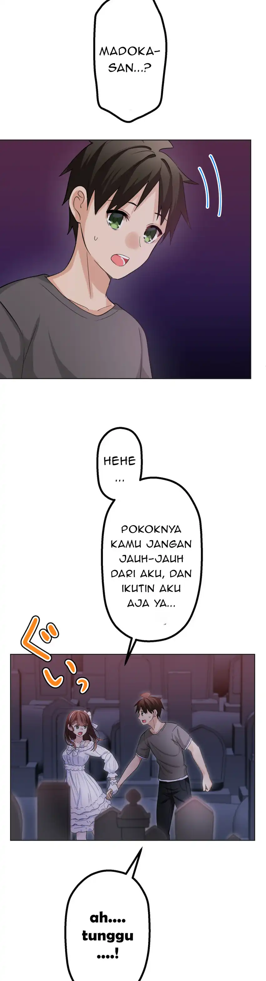 Mendokusai yūrei desu ga, watashi to koi shite kuremasu ka? chapter 13 halaman 9