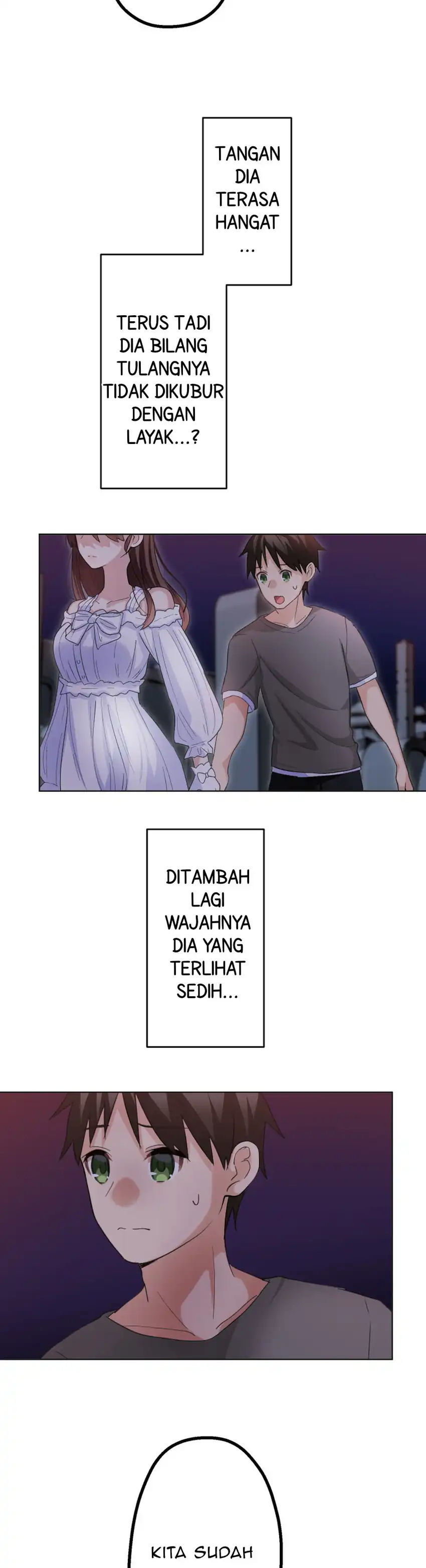 Mendokusai yūrei desu ga, watashi to koi shite kuremasu ka? chapter 13 halaman 10