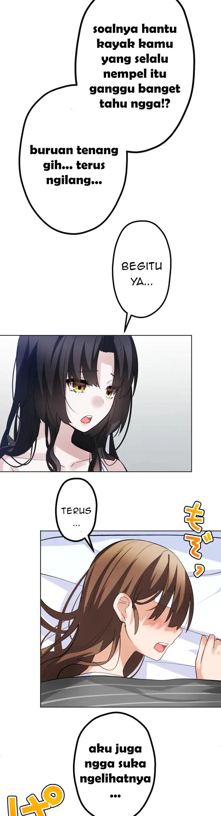 Mendokusai yūrei desu ga, watashi to koi shite kuremasu ka? chapter 13 halaman 23