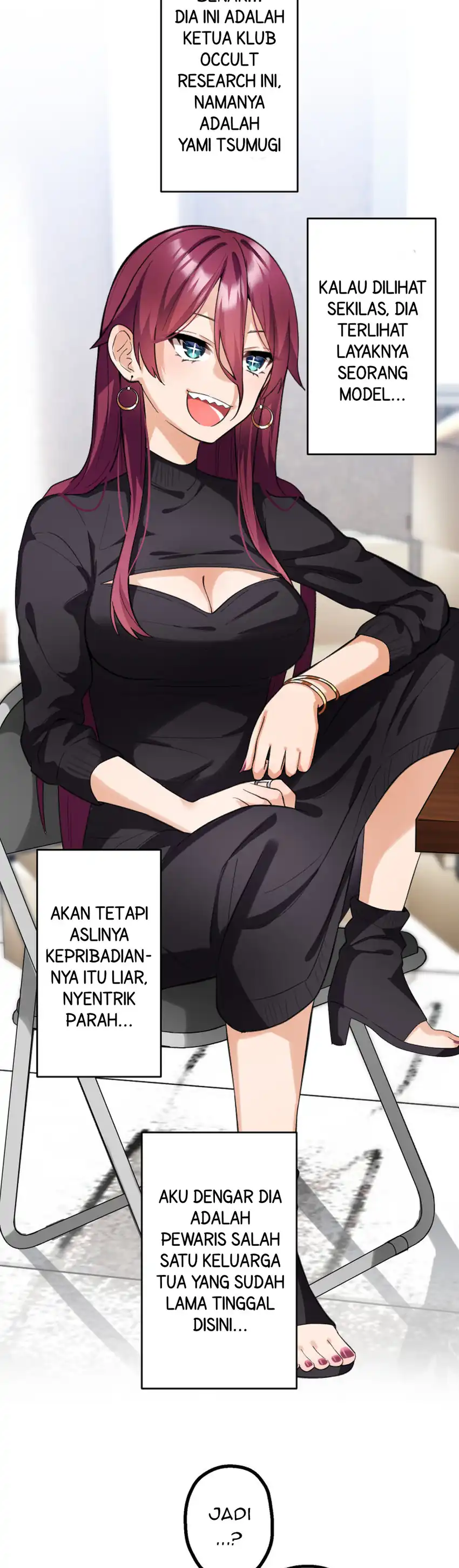 Mendokusai yūrei desu ga, watashi to koi shite kuremasu ka? chapter 15 halaman 4