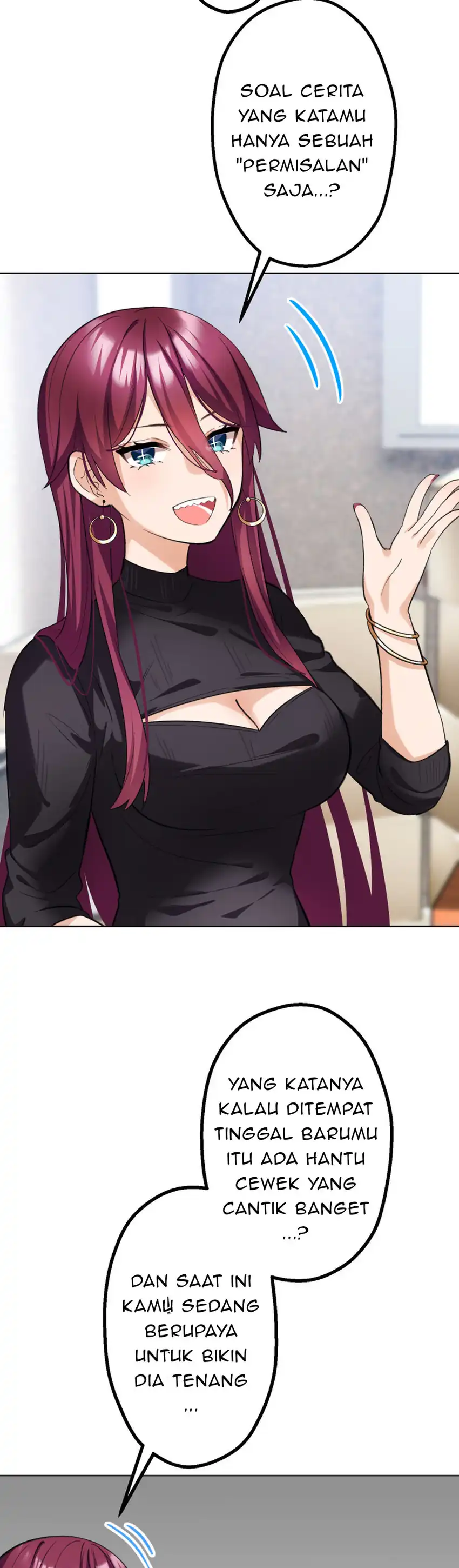 Mendokusai yūrei desu ga, watashi to koi shite kuremasu ka? chapter 15 halaman 5