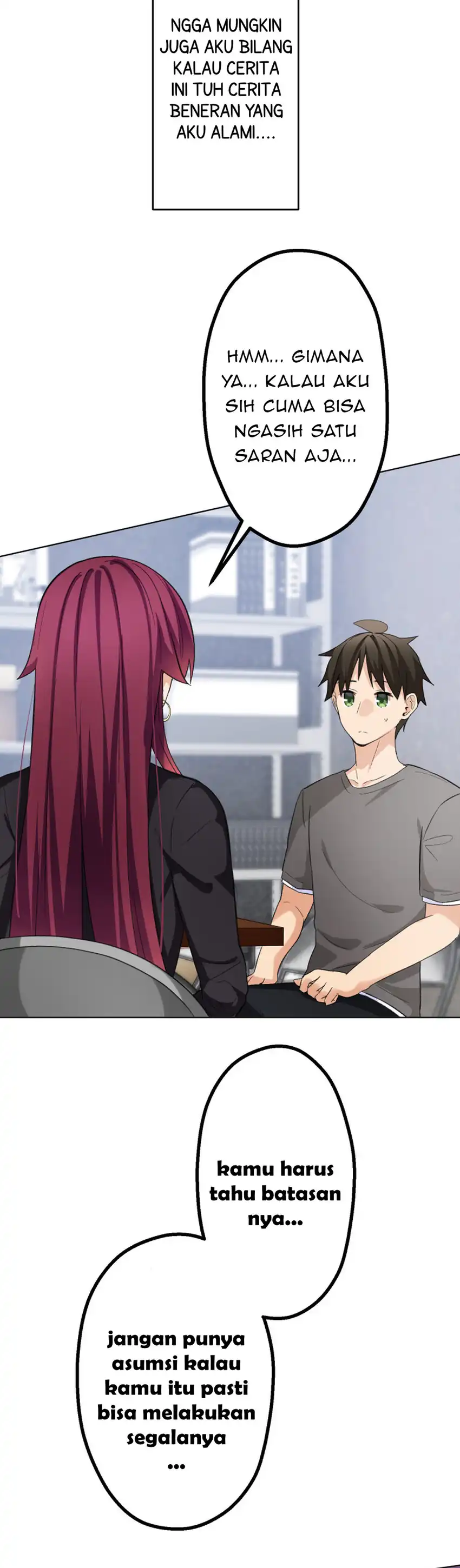 Mendokusai yūrei desu ga, watashi to koi shite kuremasu ka? chapter 15 halaman 8