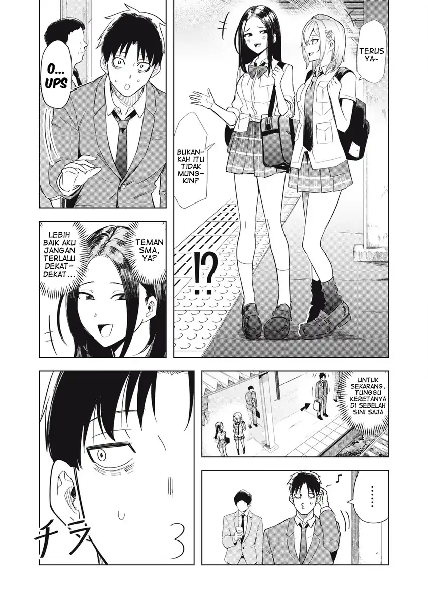 Asa no Tsuukin Densha de, Yatara to Hanashikakete Kuru Joshikousei chapter 9 halaman 5