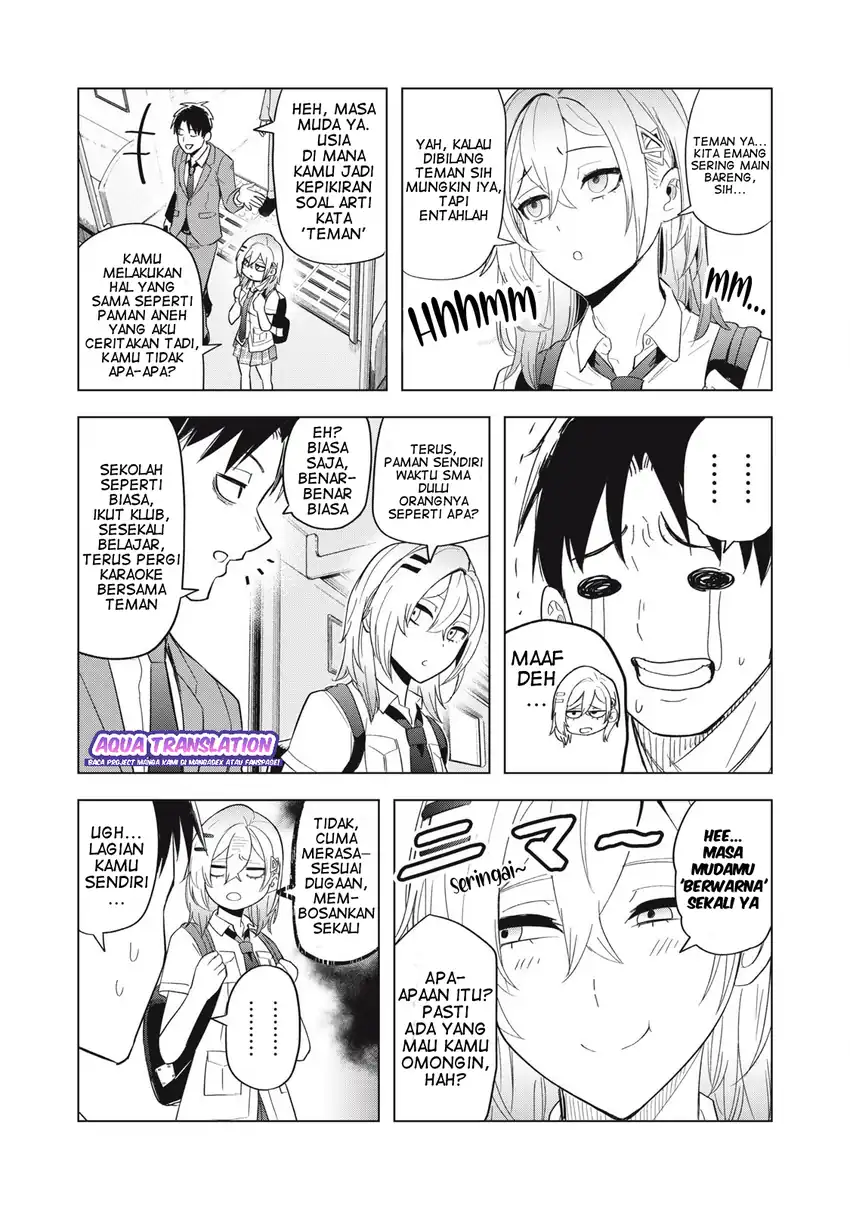 Asa no Tsuukin Densha de, Yatara to Hanashikakete Kuru Joshikousei chapter 9 halaman 15
