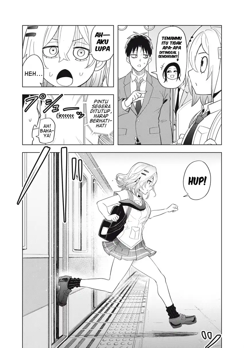 Asa no Tsuukin Densha de, Yatara to Hanashikakete Kuru Joshikousei chapter 9 halaman 16