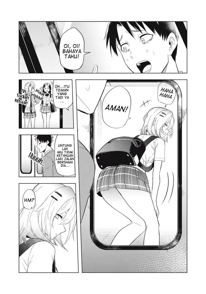 Asa no Tsuukin Densha de, Yatara to Hanashikakete Kuru Joshikousei chapter 9 halaman 17
