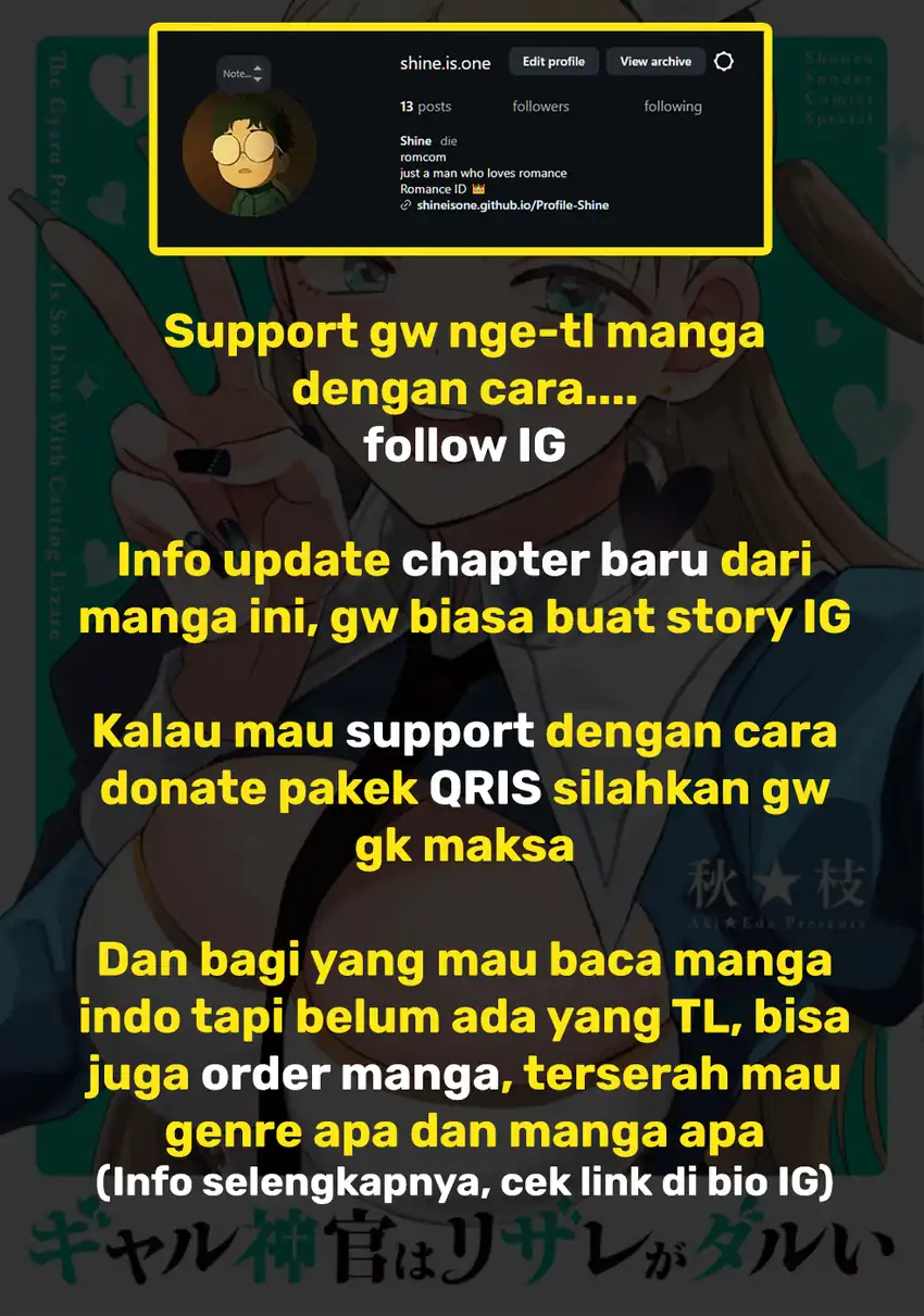Gyaru Shinkan wa Rizare ga Darui chapter 10 halaman 18