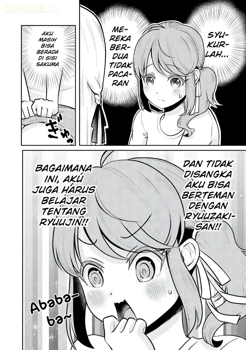 Ryuuzaki-san ga Ore no Mae dake de Dereru Riyuu chapter 4 halaman 19
