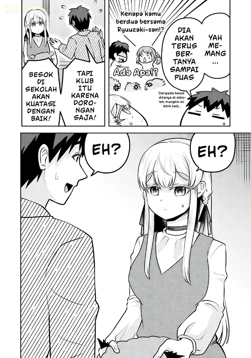 Ryuuzaki-san ga Ore no Mae dake de Dereru Riyuu chapter 4 halaman 21