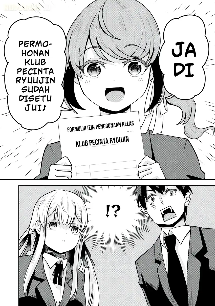 Ryuuzaki-san ga Ore no Mae dake de Dereru Riyuu chapter 4 halaman 23