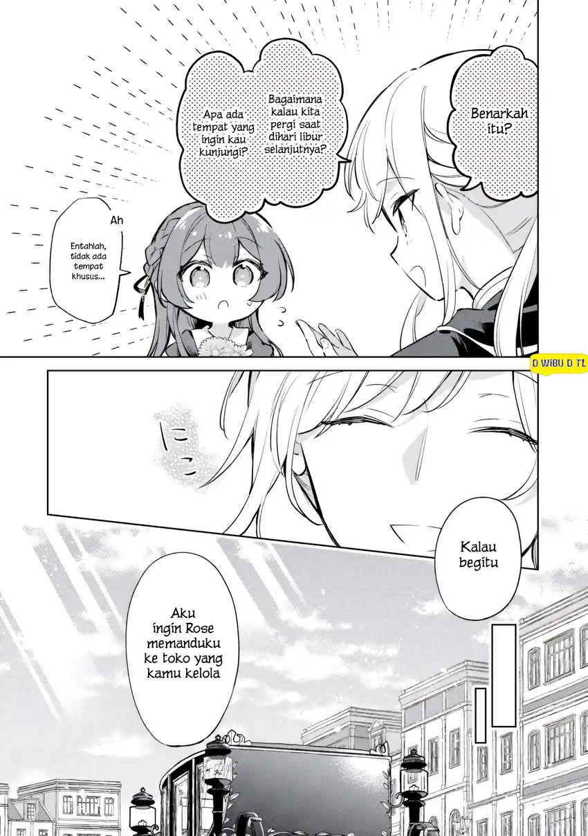 Kodomo Atsukai Shinaide Kudasai!: Youjoka Shichatta Kanpeki Shukujo wa, Kishi Danchou ni Amayakasareru chapter 8 halaman 5